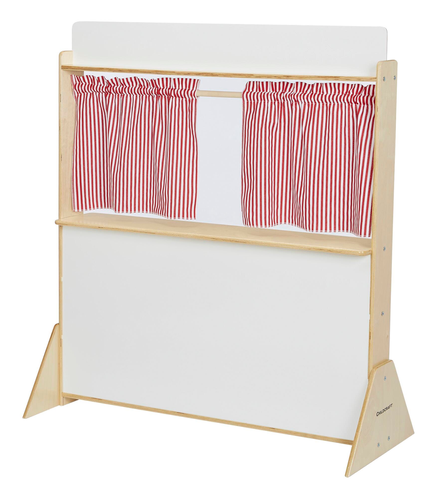Childcraft Play Store and Puppet Theater with Dry-Erase Panels, 45-1/2 x 19-1/2 x 50-3/4 Inches, Item Number 1472489